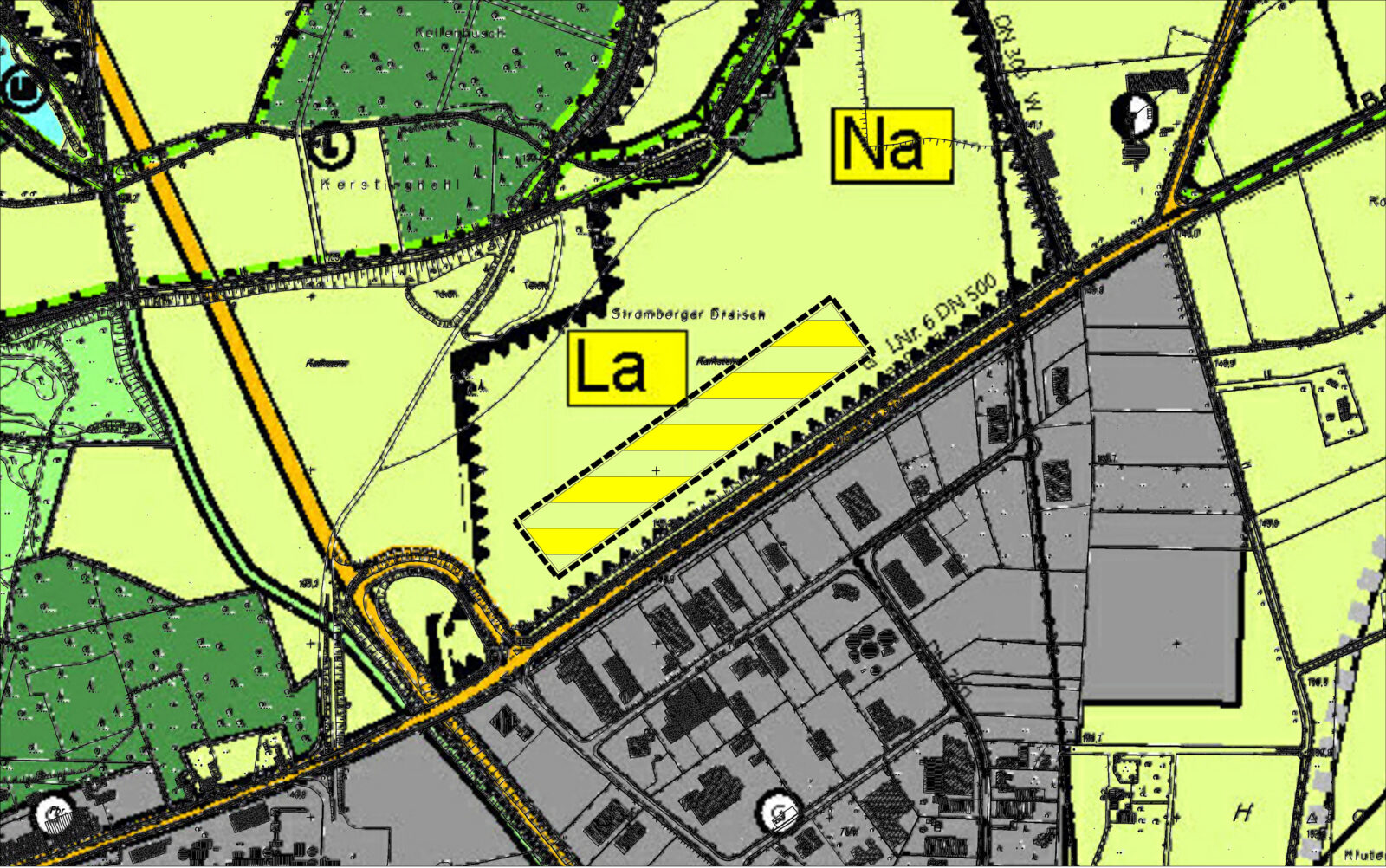 Stadt Beckum -18. FNP-Änderung PV-Anlage Kollenbusch - nachher