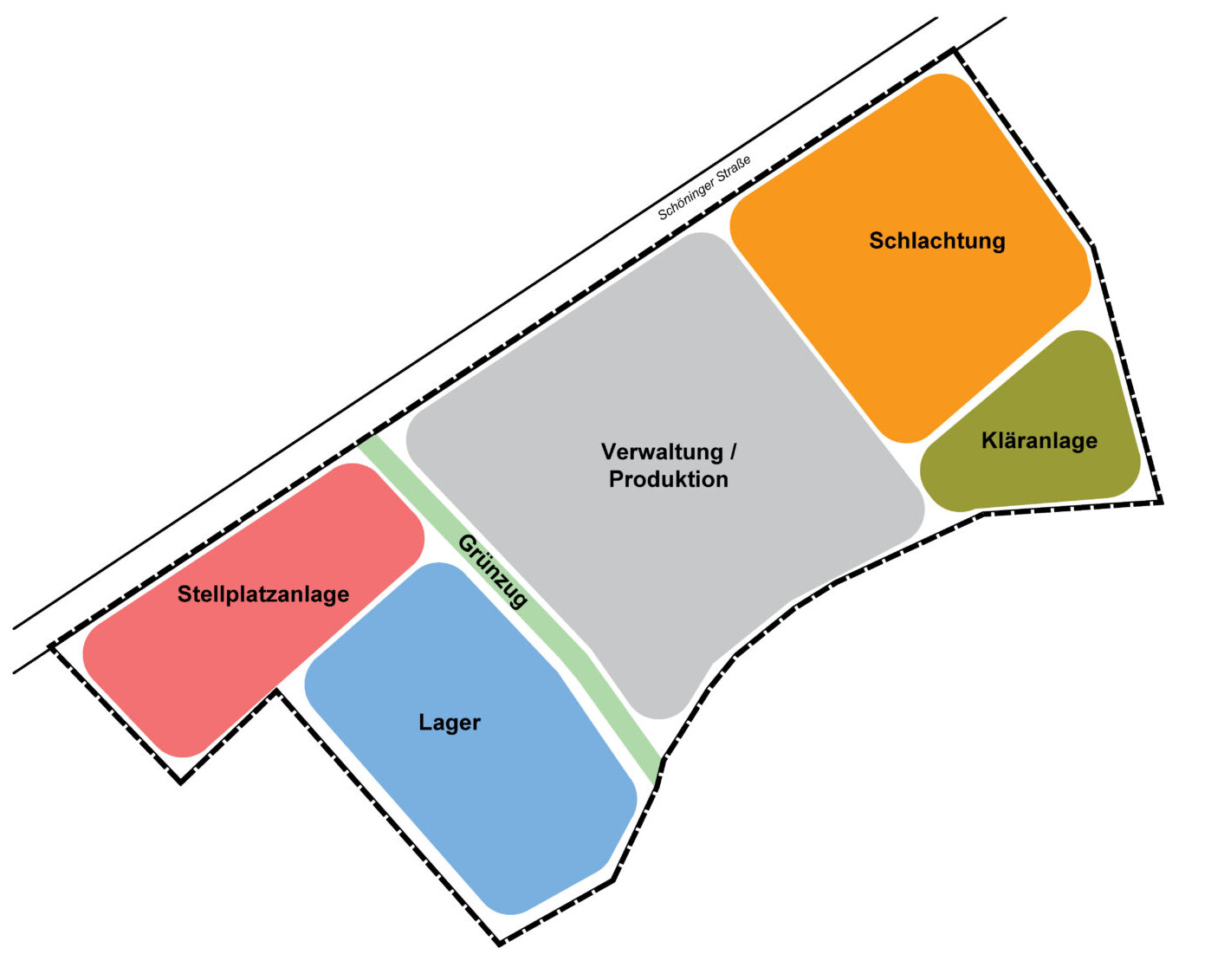Stadt Delbrück-Bebauungsplan-Nr.122-Borgmeier-Schema-Flächenverteilung