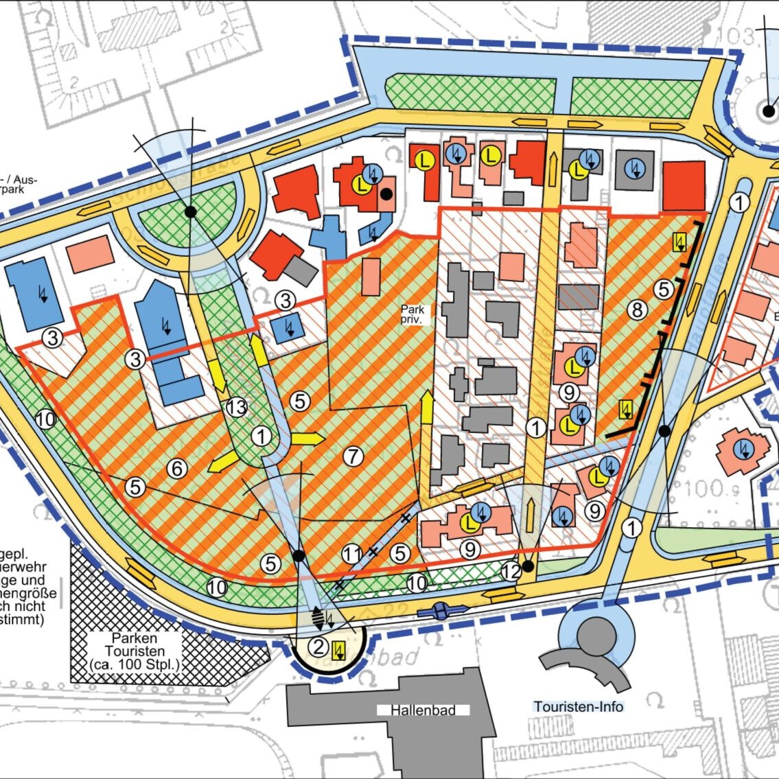 Mängel-Potenziale Anzio-Allee Untere Hauptstraße - Rahmenplan Innenstadt Bad Pyrmont