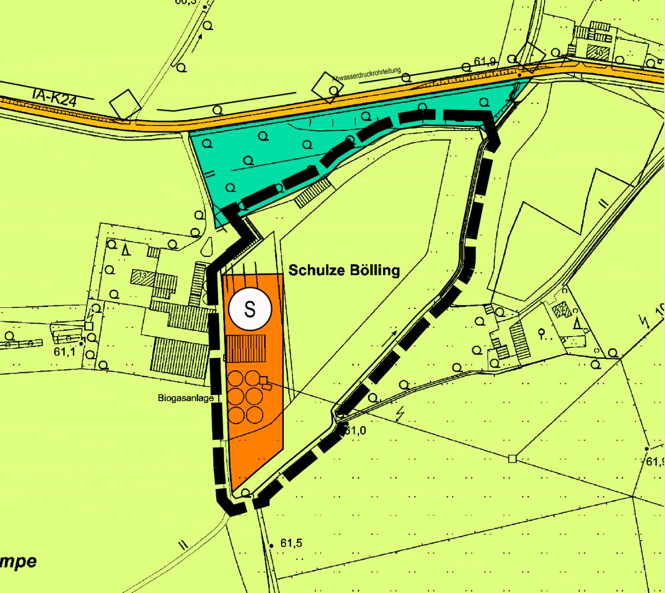 Gemeinde_Senden_31. FNP-Aenderung_vorher